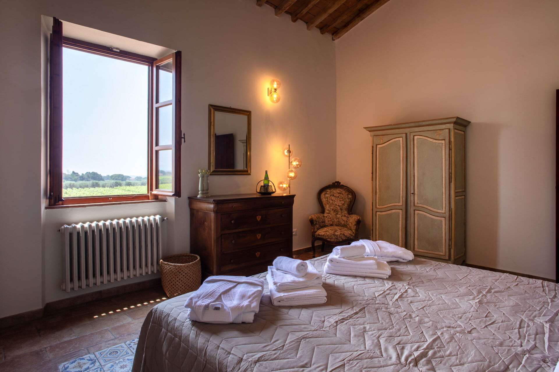 Bedroom with a view